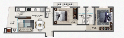 Cobertura, 2 quartos, 86 m² - Foto 5