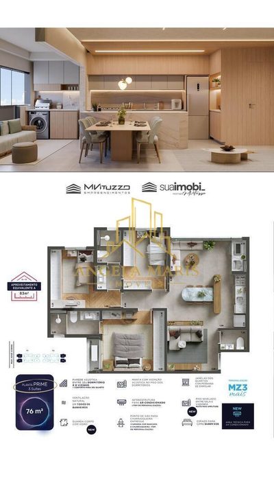 Apartamento, 3 quartos, 71 m² - Foto 4