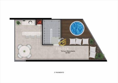 Casa de Condomínio, 2 quartos - Foto 3