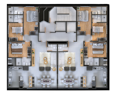 Apartamento, 3 quartos, 199 m² - Foto 4