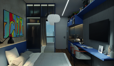 Apartamento, 1 quarto, 16 m² - Foto 4