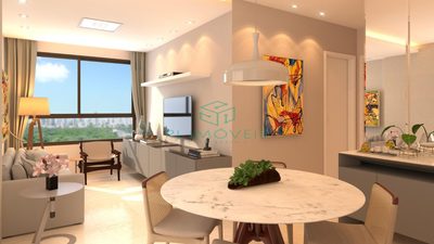 Apartamento, 2 quartos, 53 m² - Foto 1