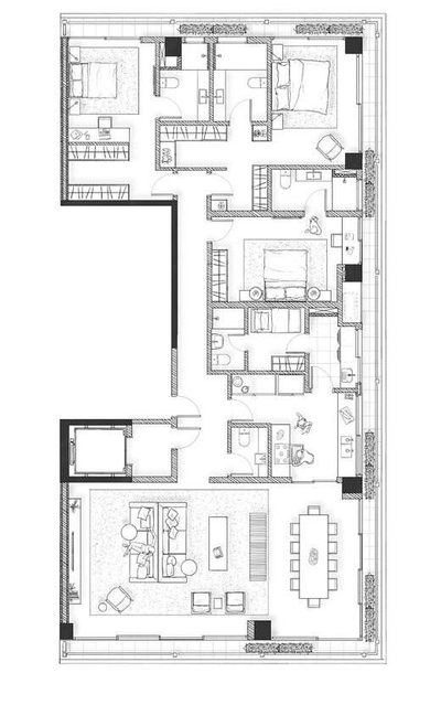 Apartamento, 3 quartos, 250 m² - Foto 5
