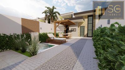 Casa, 3 quartos, 75 m² - Foto 1