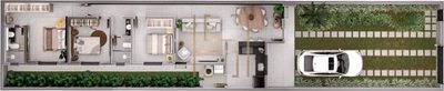 Casa, 3 quartos, 95 m² - Foto 2