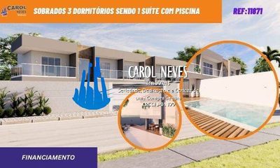 Sobrado, 3 quartos, 153 m² - Foto 1