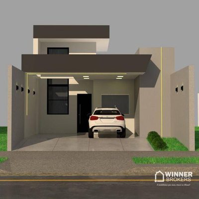 Casa, 3 quartos, 88 m² - Foto 1