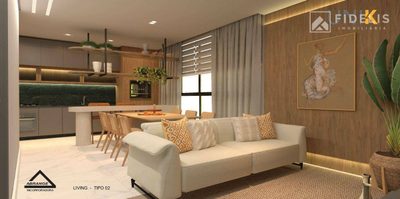 Apartamento, 3 quartos, 59 m² - Foto 1