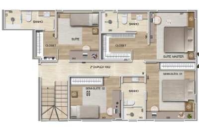Apartamento, 4 quartos, 162 m² - Foto 2