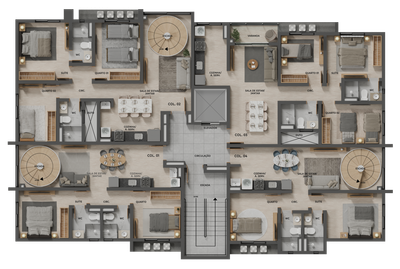 Cobertura, 2 quartos, 43 m² - Foto 3
