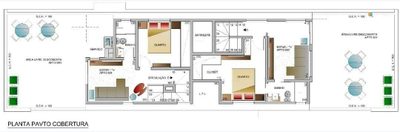 Cobertura, 3 quartos, 93 m² - Foto 5