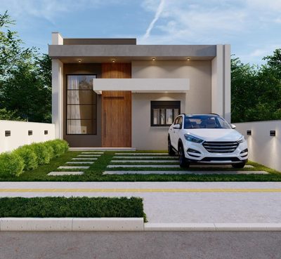 Casa, 3 quartos, 84 m² - Foto 1