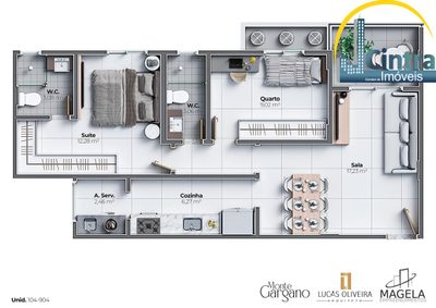 Apartamento, 3 quartos, 90 m² - Foto 5
