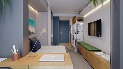 Apartamento, 1 quarto, 23 m² - Foto 4