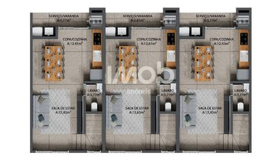 Casa, 2 quartos, 79 m² - Foto 5