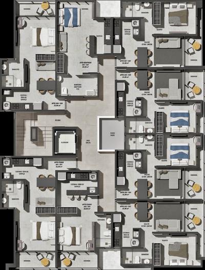 Apartamento, 1 quarto, 35 m² - Foto 5