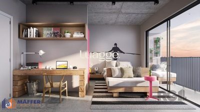 Apartamento, 1 quarto, 17 m² - Foto 2
