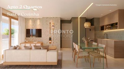 Apartamento, 2 quartos, 48 m² - Foto 3
