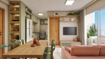 Apartamento, 2 quartos, 33 m² - Foto 3