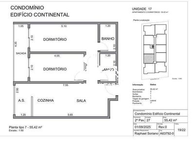 Apartamento, 2 quartos, 60 m² - Foto 3