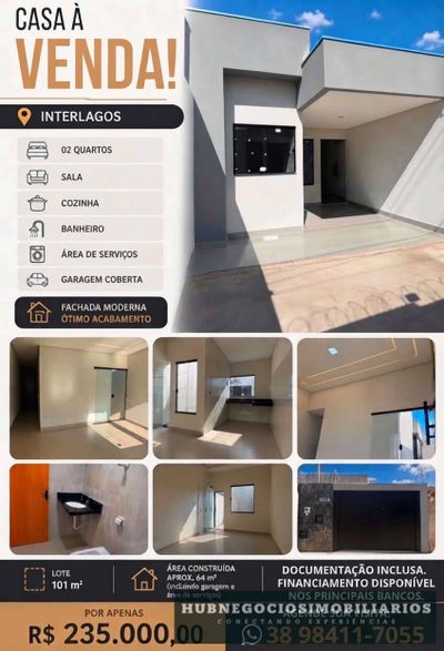 Casa, 2 quartos, 101 m² - Foto 1