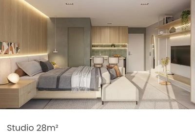 Apartamento, 1 quarto, 27 m² - Foto 2