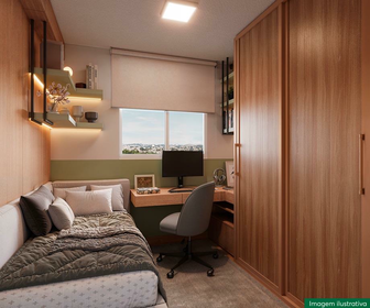 Apartamento, 2 quartos, 34 m² - Foto 4