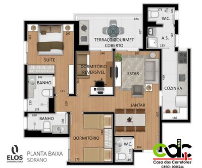 Apartamento, 3 quartos - Foto 4