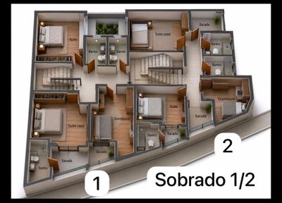 Sobrado, 3 quartos, 164 m² - Foto 4