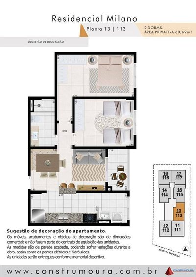 Apartamento, 2 quartos, 60 m² - Foto 5