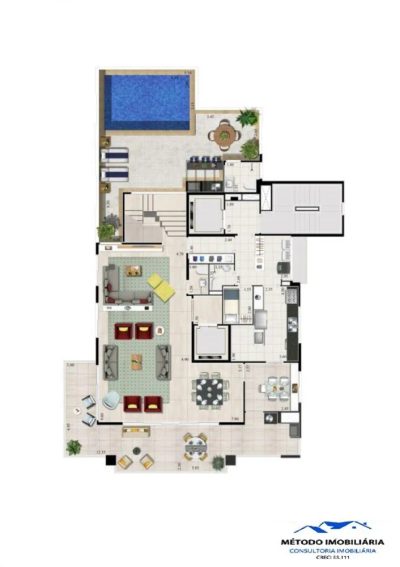 Cobertura, 4 quartos, 366 m² - Foto 2