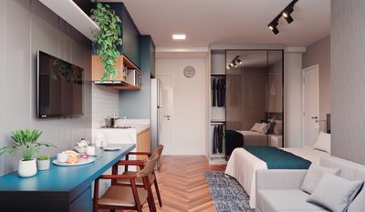 Apartamento, 1 quarto, 24 m² - Foto 2
