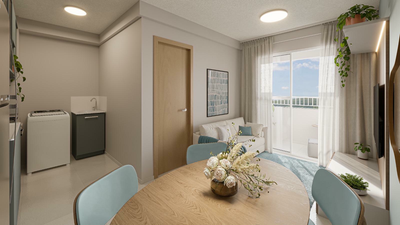 Apartamento, 2 quartos, 34 m² - Foto 2