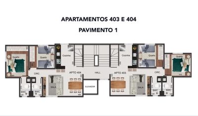 Cobertura, 2 quartos, 111 m² - Foto 2