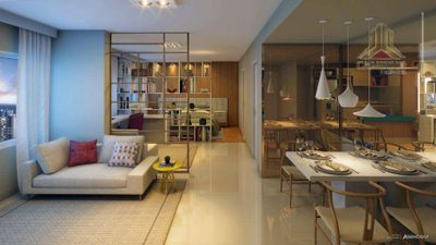 Apartamento, 2 quartos, 52 m² - Foto 3