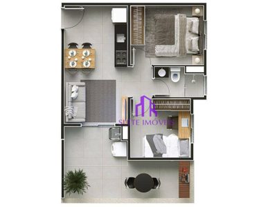 Apartamento, 2 quartos, 39 m² - Foto 4
