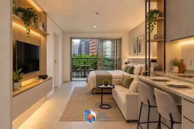 Apartamento, 1 quarto, 30 m² - Foto 1