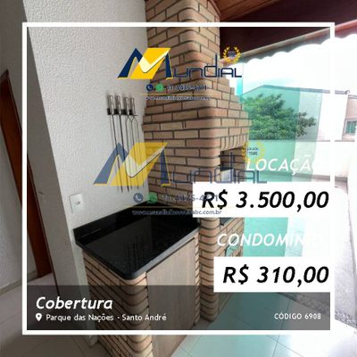 Cobertura, 2 quartos, 90 m² - Foto 1