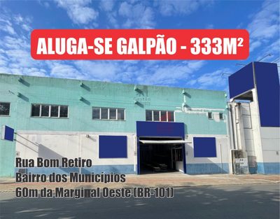 Depósito-Galpão, 333 m² - Foto 1