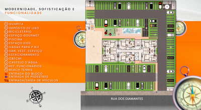 Apartamento, 2 quartos, 45 m² - Foto 2