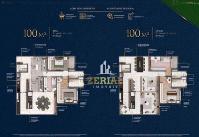 Apartamento, 3 quartos, 100 m² - Foto 1