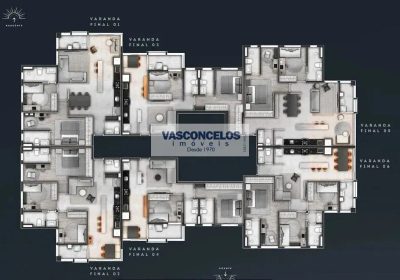Apartamento, 2 quartos, 63 m² - Foto 1