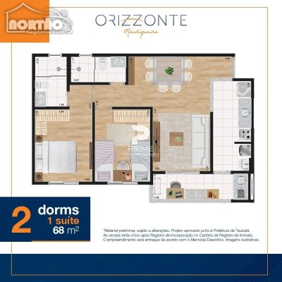 Casa, 3 quartos, 68 m² - Foto 2