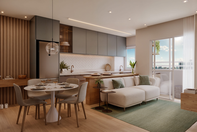 Apartamento, 2 quartos, 44 m² - Foto 2