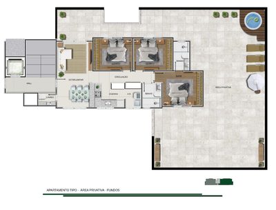 Apartamento, 3 quartos, 115 m² - Foto 2