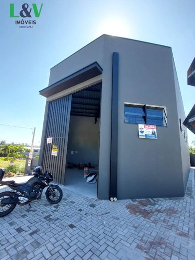 Depósito-Galpão, 152 m² - Foto 1
