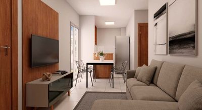 Apartamento, 2 quartos, 40 m² - Foto 2