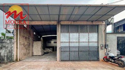 Depósito-Galpão, 166 m² - Foto 1