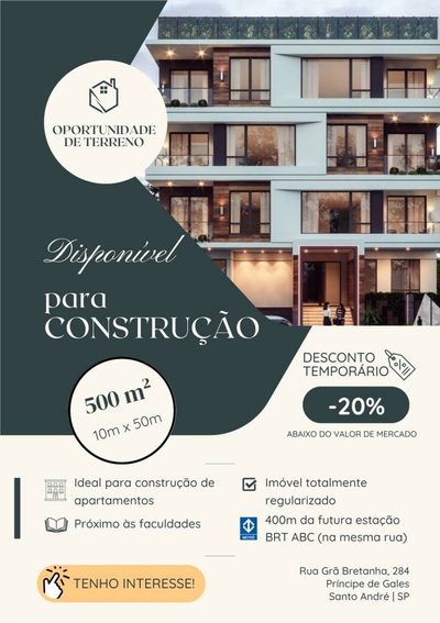 Terreno, 500 m² - Foto 2