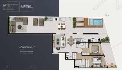 Apartamento, 101 m² - Foto 4